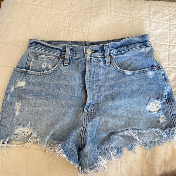 Abercrombie & Fitch Pants - Abercrombie Natural Rise Shorts